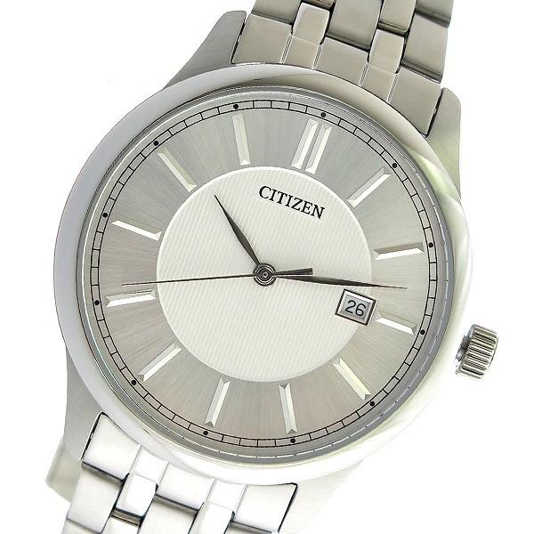 シチズン Citizen クオーツ 通信販売 メンズ Bi1050 56a ホワイト シルバー 腕時計