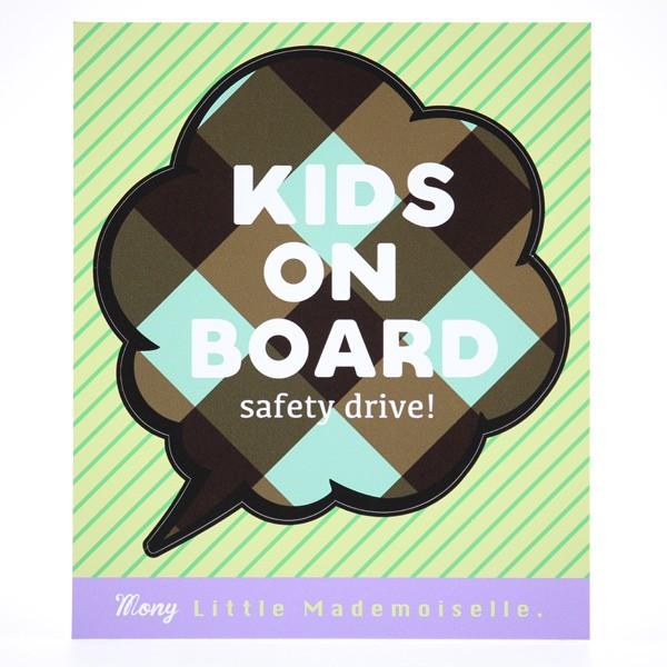 おしゃまなステッカー リトルマドモアゼル チェック吹出 チョコミント 子供 女の子 おしゃれ Lma 10 Mony 通販 Yahoo ショッピング