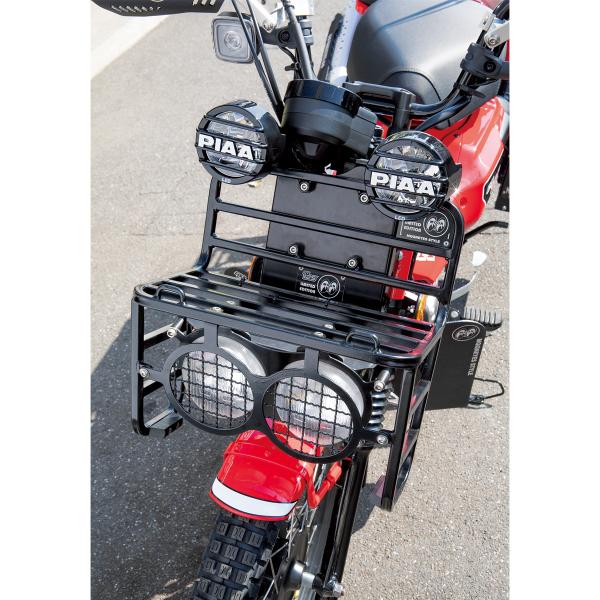 ハンターカブ CT125 LED デュアルヘッドライト フロントラック 一体型 ハンターカブ CT125 LED デュアルヘッドライト フロントラック