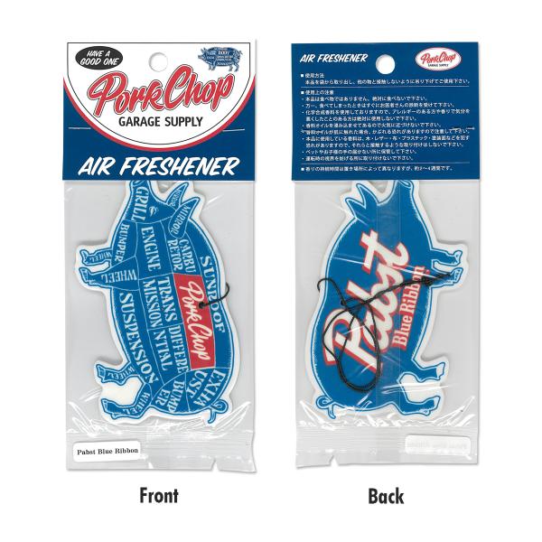 ポークチョップ PORKCHOP x Pabst Blue Ribbon エアー フレッシュナー