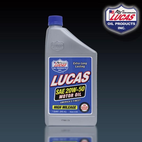 LUCAS SAE50 ハイパフォーマンスエンジンオイル 5本セット ○LUCAS SAE50 ハイパフォーマンスエンジンオイル｜ハーレー