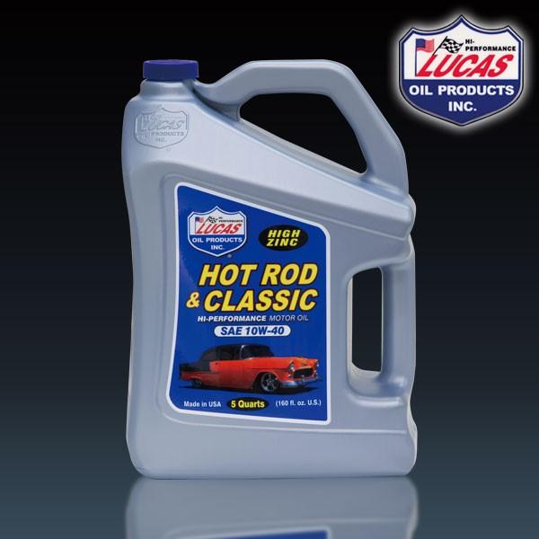 Lucas Hot Rod &amp; Classic 10W-40 (5qt)