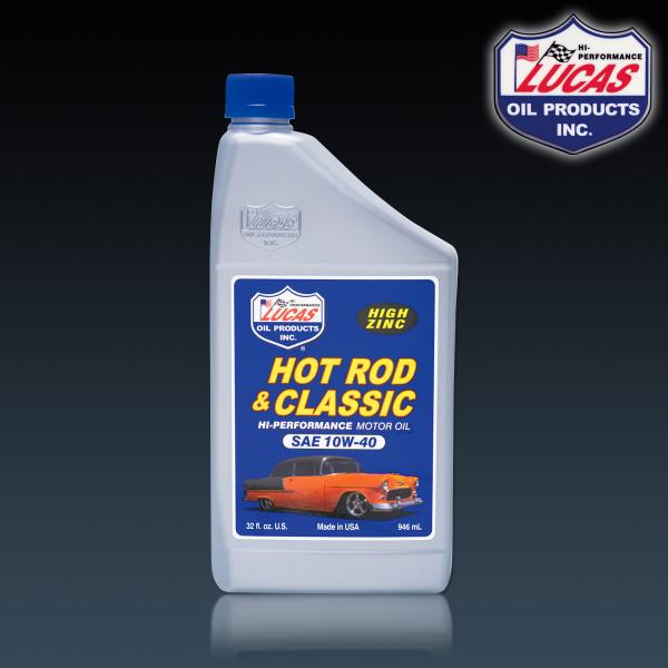 Lucas Hot Rod &amp; Classic 10W-40 (1qt)