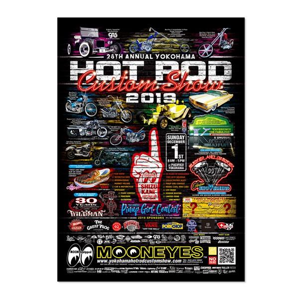 28th Annual YOKOHAMA HOT ROD CUSTOM SHOW 2019 Poster第28回 ヨコハマ ホット ロッド カスタム ショー 2019 ポスターヨコハマ ホット・ ロッド カスタム ショー 2019 の記念ポ...