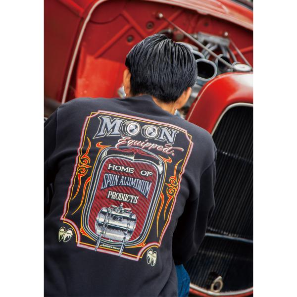 ムーンアイズ MOON Equipped Deuce Grille スウェットシャツ