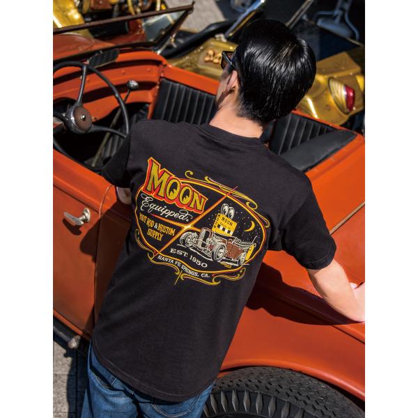 ムーンアイズ MOON Equipped Roadster Tシャツ