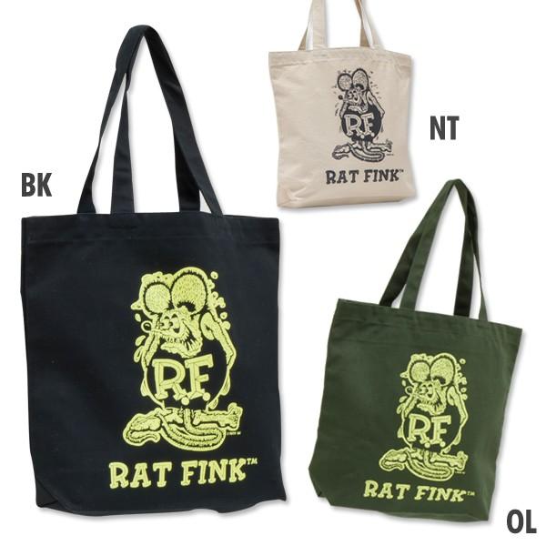 ラットフィンク　トートバッグ　ポーチ RAT FINK ラットフィンク Rat Fink カラー トートバッグ