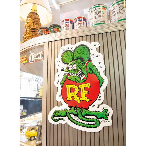 RAT FINK（ラットフィンク） ムーンアイズ ティン サイン : MOONEYES