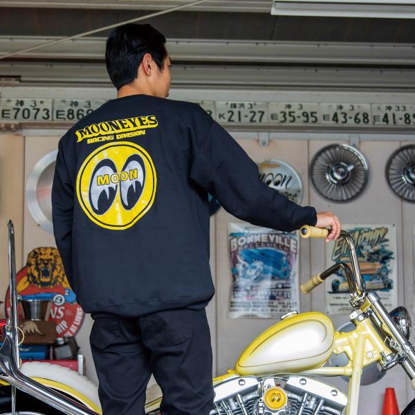 MOONEYES ムーンアイズ Racing Div. スウェットシャツ : MOONEYES 