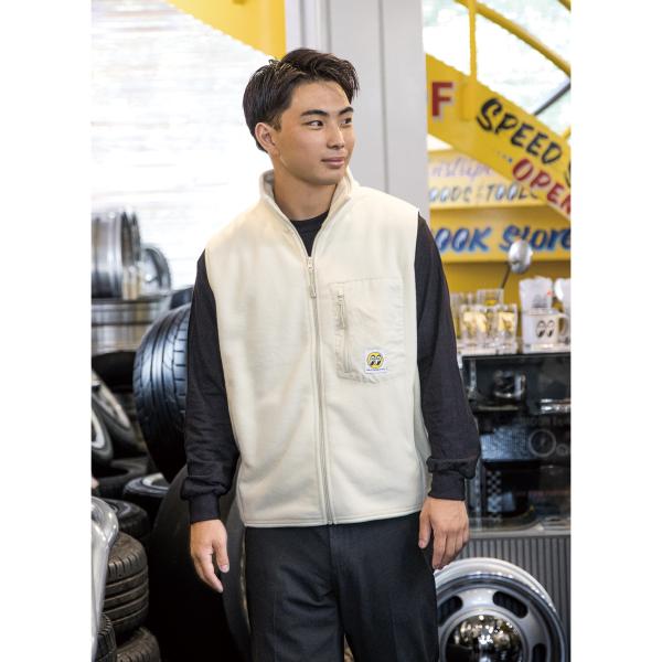 MOONEYES 30%OFF ムーンアイズ MOON ラベル フリース フルジップ 
