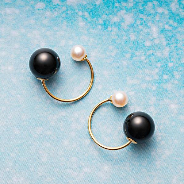 JOSE MOON pin ノベルティ ピン パール/チェーン/新品未使用 Gemini [ムーンレーベル 公式] パール ピアス フープ パール ピアス