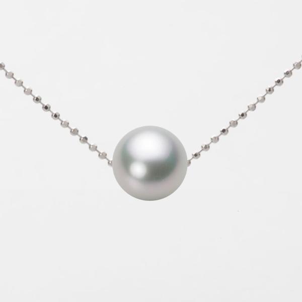 【1点もの⭐️特別価格】淡水真珠 高グレード ネックレス あこや級 レア ムーンレーベル 公式] 一粒 パールネックレス レディース 8.5mm