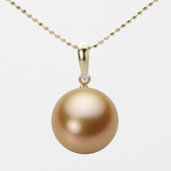 ムーンレーベル 公式] 南洋真珠 ネックレス 13mm 白蝶 真珠 ペンダント