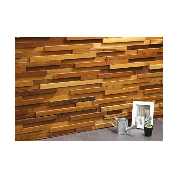 ウッドパネル ウッドタイル アクセントウォール