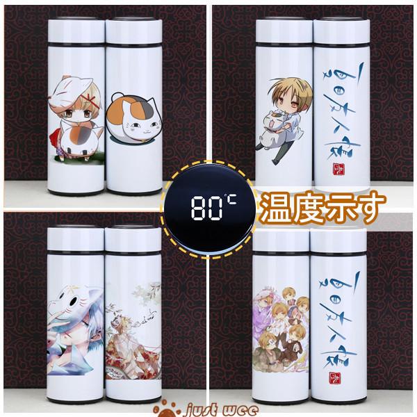 夏目友人帳 なつめ たかし まだら ニャンコ先生 大人気 キャラクターグッズ 売れ筋 魔法瓶 コープ プレゼント 可愛い 保温コップ 温度示す Baowen17 オーズ 通販 Yahoo ショッピング