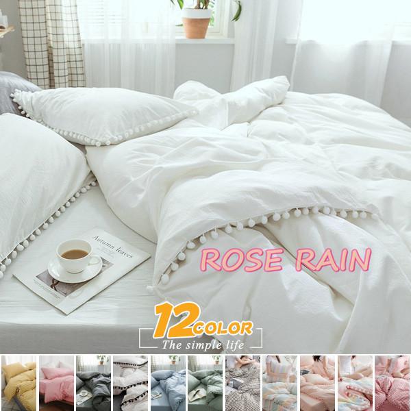 寝具セット 綿素材 ベッドシーツ 布団カバー ピローカバー 3 ４点セット 柔らか 肌触り ベッド用品 可愛い 人気商品 Beddingjuly04 オーズ 通販 Yahoo ショッピング