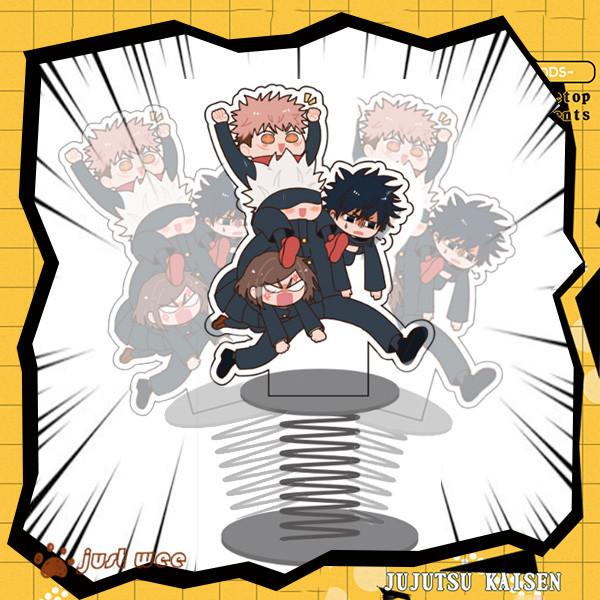 呪術廻戦 五条悟 伏黒恵 大人気 キャラクターグッズ 売れ筋 プレゼント 可愛い キーホルダー スタンド スプリング付き 大人気 Zb303 オーズ 通販 Yahoo ショッピング