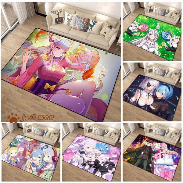 Re ゼロから始める異世界生活 エミリア レム アニメバスマット 大人気 キャラクターグッズ アニメ 売れ筋 プレゼント じ Zhoubian4 オーズ 通販 Yahoo ショッピング