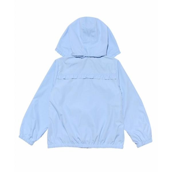 子供服 女の子 長袖 普段着 通学着 フリル＆取り外し可能フード ...