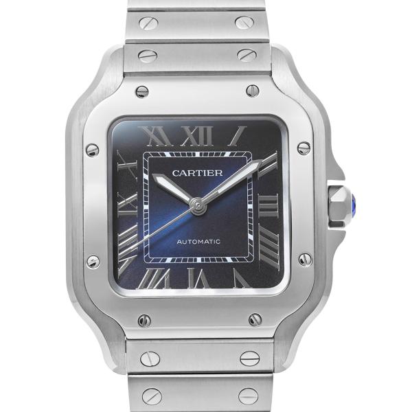 未使用 カルティエ サントスMM 純正クロコダイルベルト カルティエ Cartier サントスデュモン XL用 クロコバンド