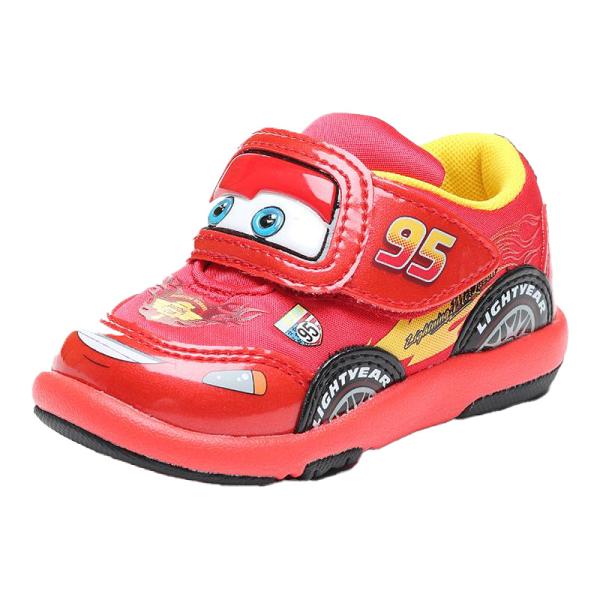 [Release date: December 16, 2014]ディズニー/ピクサーの大人気映画「カーズ」のベビーシューズです！ マックイーンがそのまま靴になったとってもかわいいデザイン！ 片足わずか約80gの軽量設計♪ インソールは取り...