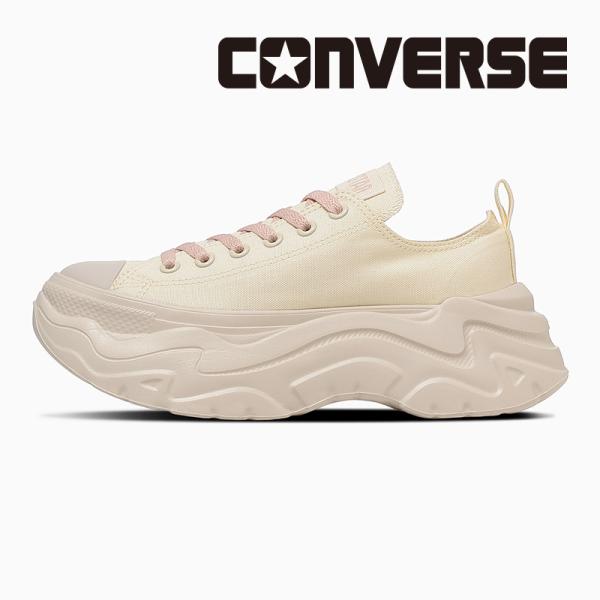 コンバース CONVERSE スニーカー 厚底 レディース オールスター シティハイク OX クリーム/ダスティーピンク ALL STAR シューズ 靴 普段履き [20%OFF]7月5日値下