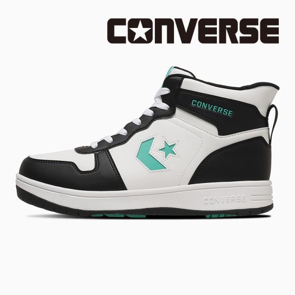 コンバース CONVERSE スニーカー 防水 メンズ レディース NX1360 WP MID ブラック/ホワイト/ターコイズグリーン NEXTAR シューズ [2026年秋冬新作] 8月25日発売