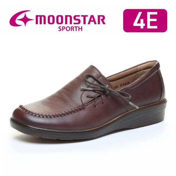 [Release date: February 6, 2018]「ムーンスター スポルス」の履き心地にこだわったレディースコンフォートシューズ。丁寧な加工で仕上げた日本製ならではの履き心地。甲部分は足にやさしいガーメントレザー(天然皮革)を...