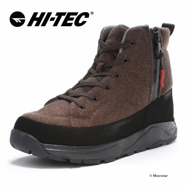 ハイテック HI-TEC メンズ レディース アウトドア シューズ スニーカー 履きやすい 靴 オルニス HT WT022 ORNIS TALL WP ブラウン [40%OFF セール] 2月10日値下