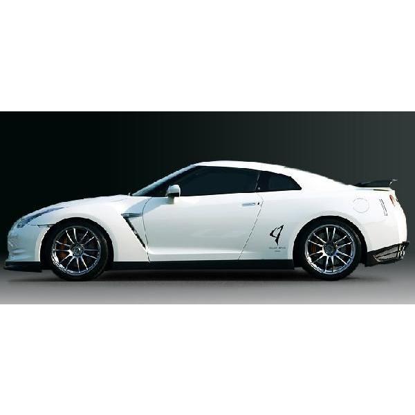 R35 GT-R サイドスカート/FRP アブフラッグ/GALLANT ABFLUG : ga-r35