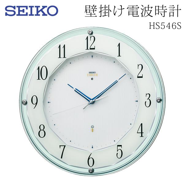 SEIKO（セイコー） 電波時計 掛け時計 アナログ 自動秒針停止機能付