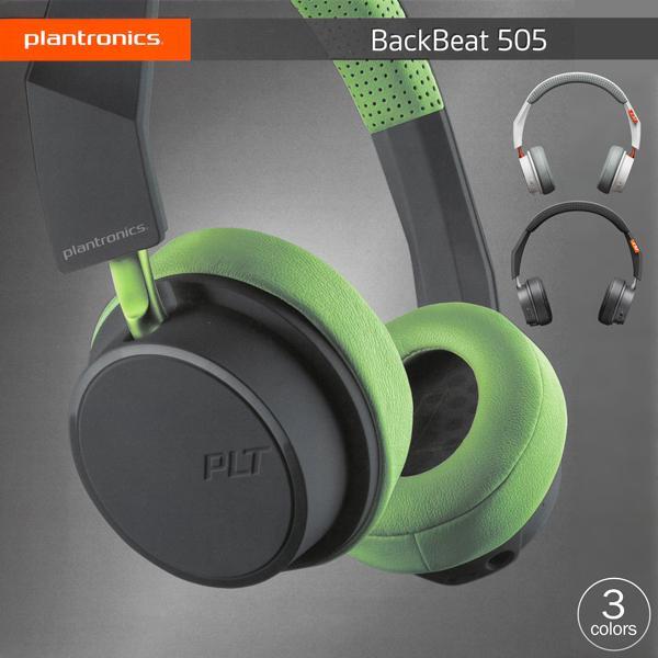 ワイヤレス ヘッドホン PLANTRONICS 正規品 Bluetooh マイク付き ヘッドフォン BackBeat 505 18時間再生 V4.1 ヘッドセット 通話 音楽 送料無料- 60N◇ BEAT505