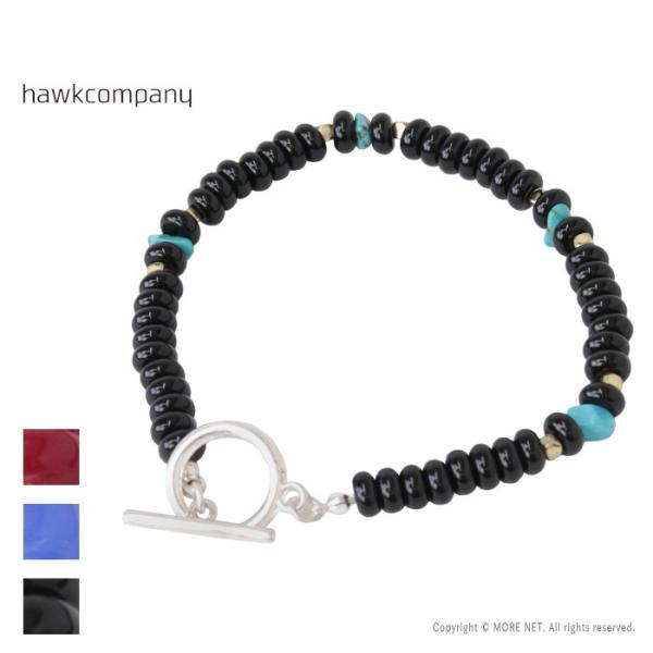 ホークカンパニー Hawk Company ビーズブレスレット 6190 メンズ レディース 2025春夏/メール便可