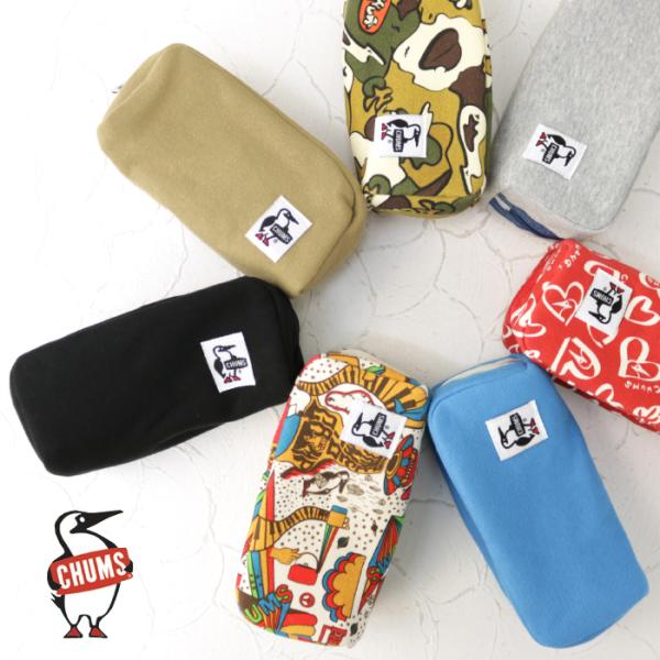 チャムス CHUMS ハリケーンポーチ・スウェット CH60-2704/CH60-3592 ロゴ プリント 無地 プレゼント 男女兼用/メール便可 /返品・交換不可/SALE セール