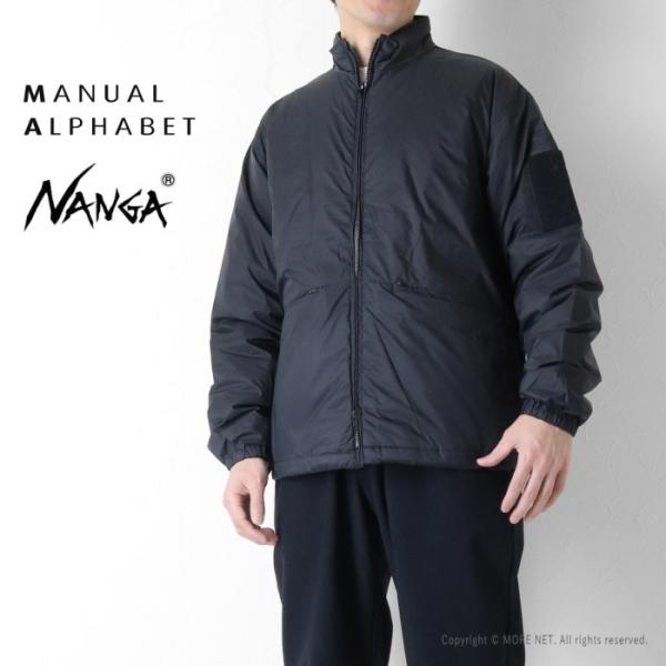 マニュアルアルファベット Manual Alphabet ナンガ別注 イクイップメントダウン トラックジャケット MA-J-411 メンズ 日本製 /返品・交換不可/SALE セール