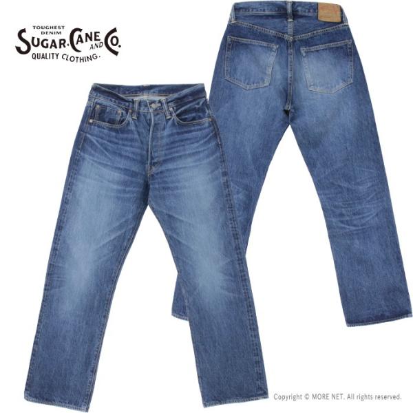 シュガーケーン SUGAR CANE 14.25oz レギュラーストレートジーンズ 1947 エイジングモデル SC41947SW30 メンズ 日本製 429.ネイビー 2026春夏