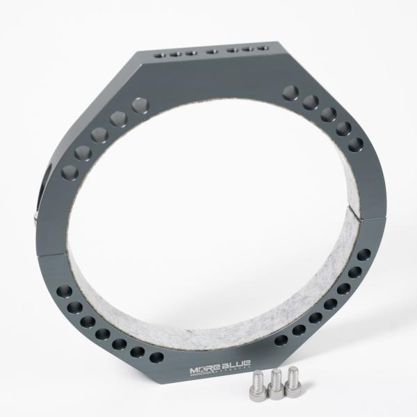 TB010-S 新型超軽量化設計 内径156mm鏡筒バンドシングル販売 ゆうパック全国送料無料