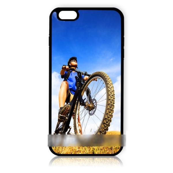 iPhone5 5S5C自転車クロスバイクアートケース 保護フィルム付