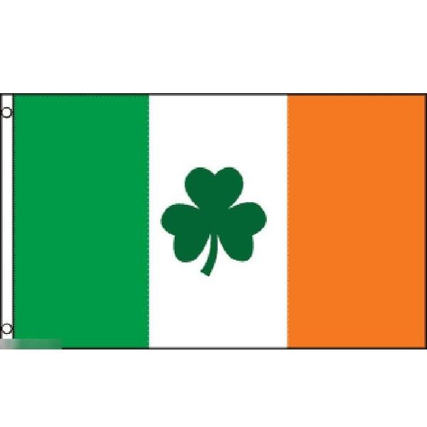 海外限定 国旗 アイルランド シャムロック クローバー 三つ葉 特大