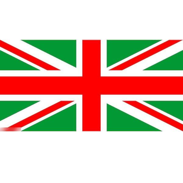 海外限定 国旗 イギリス 英国 ユニオンジャック レアカラー 特大