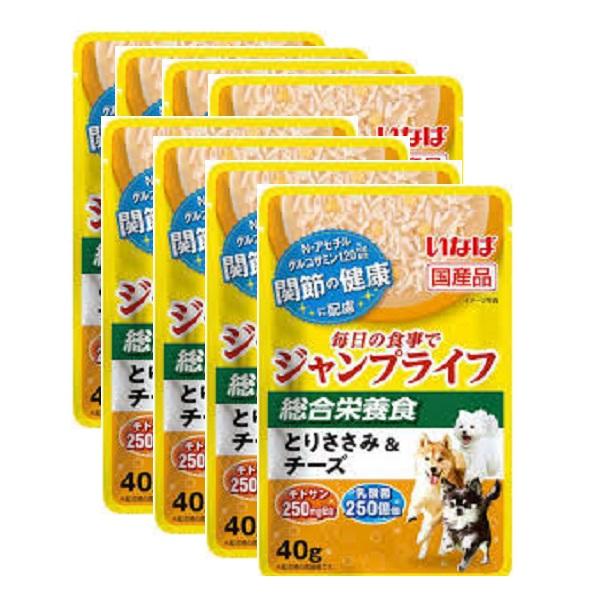 ペットフード INABA-PETFOOD Jump Life ジャンプライフ パウチ とりささみ&チーズ