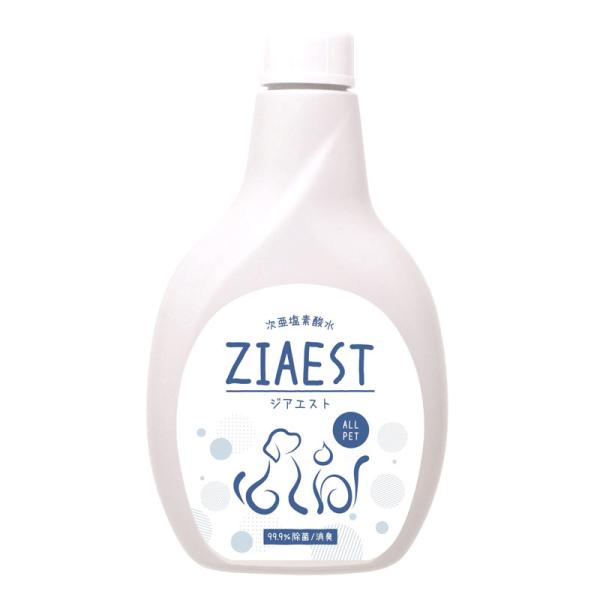 ペッツバリュー　消臭除菌剤　ジアエスト　付替え用　400ml　オールペット　次亜塩素酸水　日本製　国産　犬　猫　うさぎ　小動物　除菌　消臭　ZIAEST　交換