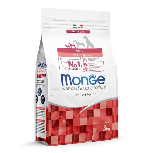 Monge　リッチインチキン　パピー　3kg