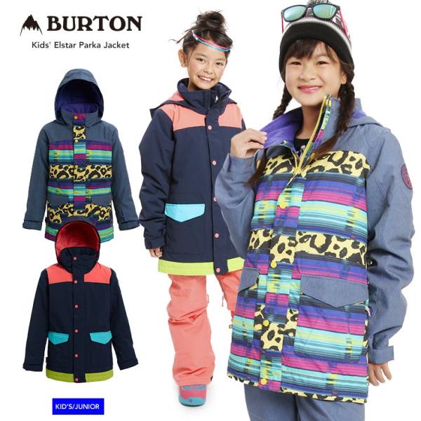 早い者勝ち 19 Burton バートン キッズ ウェア Kids Elstar Parka Jacket エルスターパーカー ジャケット スノーウェア スノーボード ガールズ 子供 激安通販新作