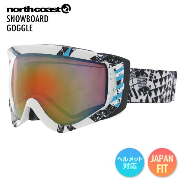 NORTHCOAST m[XR[Xg NW-3612 GOGGLE WT/RED S[O Xm[{[h XL[ Y fB[X _uY UVJbg