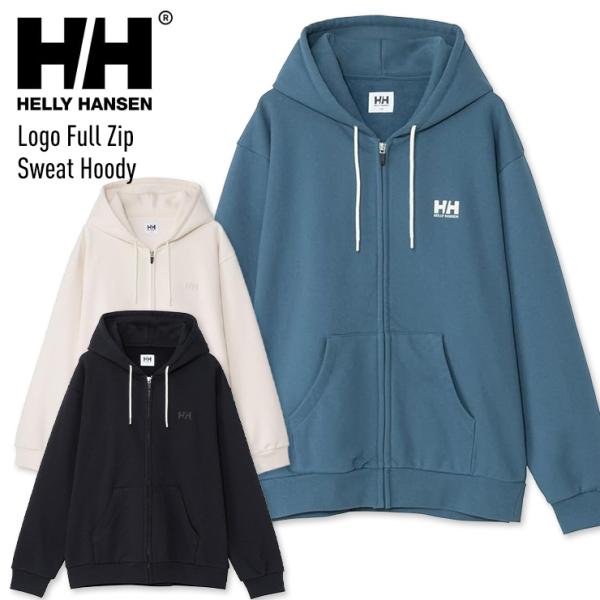 HELLY HANSEN へリーハンセン Logo Full Zip Sweat Hoody ロゴフルジップスウェットフーディー HM32570 パーカ ユニセックス