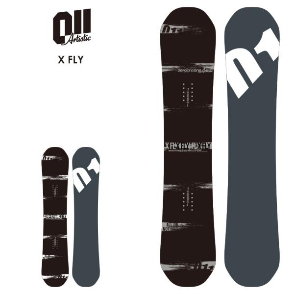 011 X FLY 141 25-26 スノーボード板 011 ARTISTIC（ゼロワンワンアーティスティック） 【無料ワックス