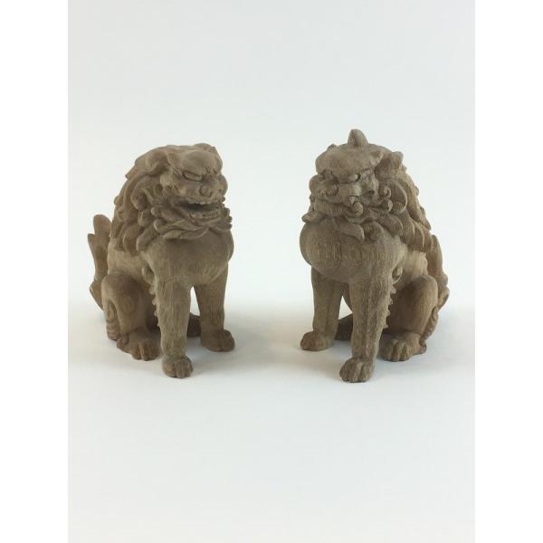 狛犬（小12cm）神棚 風水 置物 : 森彫刻所 - 通販 - Yahoo