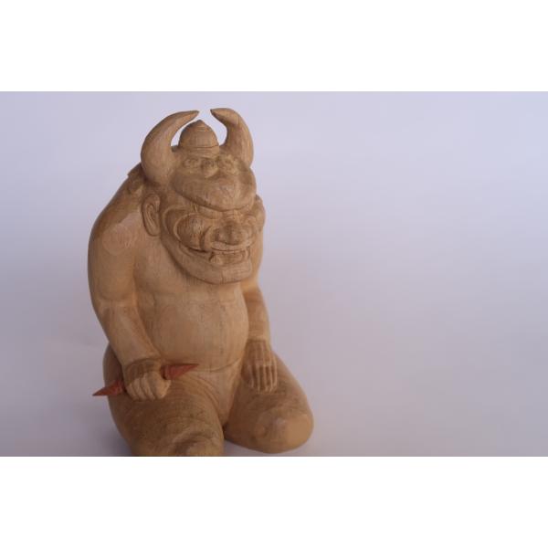 角大師」(22cm) 元三大師 開運 厄除け 魔除け 仏像 : 森彫刻所 - 通販