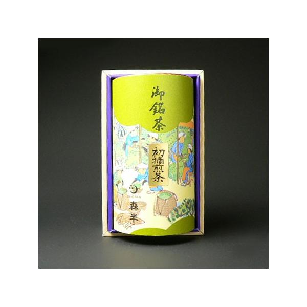 宇治茶 初摘煎茶 120g缶 お茶 お土産 ギフト